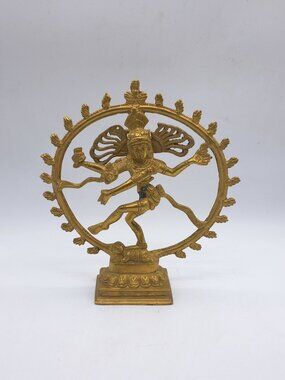 Brass Shiva Statue 11" Tall